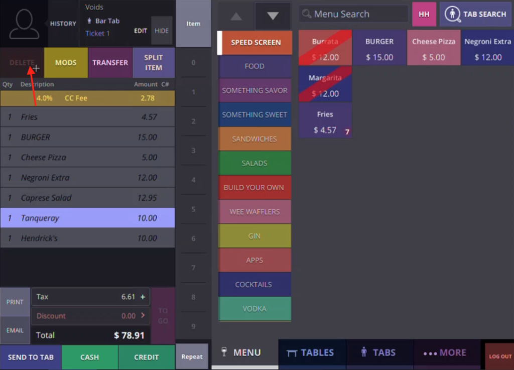 How to give a role permission to void and how to use void types and