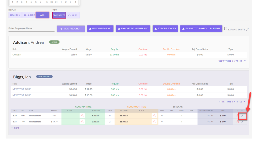 How to Edit Payrate by Shift Smarttab Support